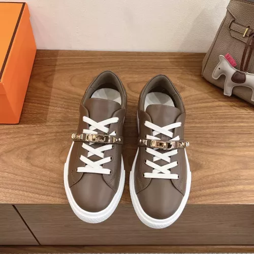 Cheap Hermes Casual Shoes For Women #1285160 Replica Wholesale [$122.00 USD] [ITEM#1285160] on Replica Hermes Casual Shoes