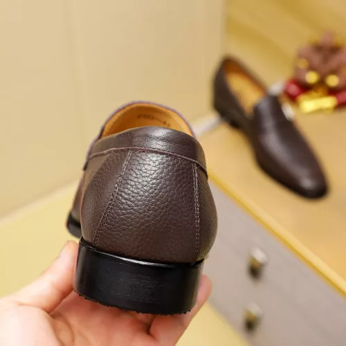 Cheap Salvatore Ferragamo Leather Shoes For Men #1285173 Replica Wholesale [$85.00 USD] [ITEM#1285173] on Replica Salvatore Ferragamo Leather Shoes