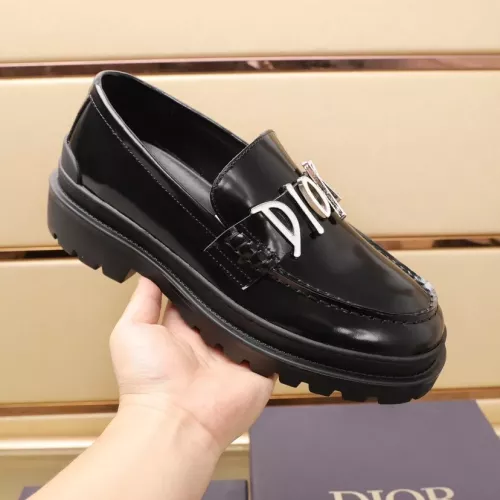 Cheap Christian Dior Leather Shoes For Men #1285194 Replica Wholesale [$98.00 USD] [ITEM#1285194] on Replica Christian Dior Leather Shoes