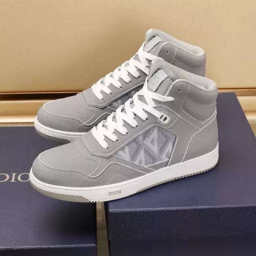 Cheap Christian Dior High Top Shoes For Men #1285233 Replica Wholesale [$96.00 USD] [ITEM#1285233] on Replica Christian Dior High Top Shoes