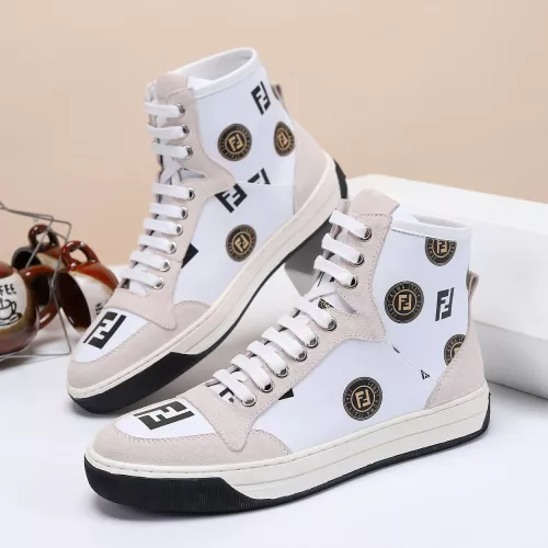 Fendi High Tops Casual Shoes For Men #1285253