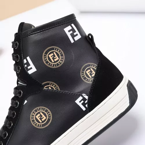 Cheap Fendi High Tops Casual Shoes For Men #1285254 Replica Wholesale [$80.00 USD] [ITEM#1285254] on Replica Fendi High Tops Casual Shoes