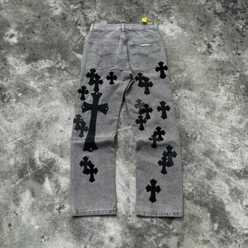 Cheap Chrome Hearts Jeans For Unisex #1285262 Replica Wholesale [$68.00 USD] [ITEM#1285262] on Replica Chrome Hearts Jeans