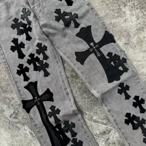 Cheap Chrome Hearts Jeans For Unisex #1285262 Replica Wholesale [$68.00 USD] [ITEM#1285262] on Replica Chrome Hearts Jeans