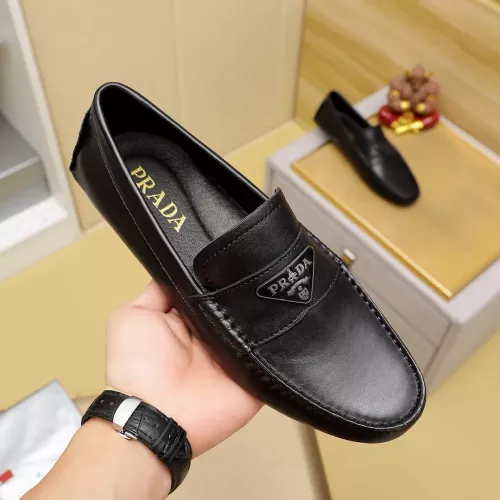 Cheap Prada Leather Shoes For Men #1285271 Replica Wholesale [$72.00 USD] [ITEM#1285271] on Replica Prada Leather Shoes