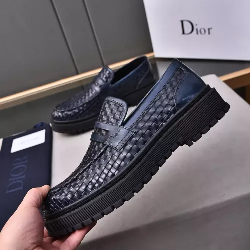 Cheap Christian Dior Leather Shoes For Men #1285333 Replica Wholesale [$112.00 USD] [ITEM#1285333] on Replica Christian Dior Leather Shoes