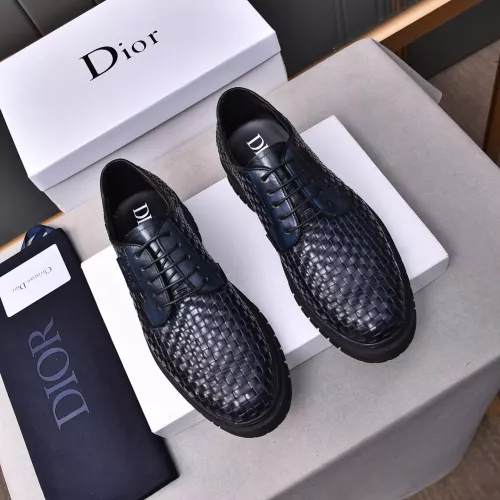 Cheap Christian Dior Leather Shoes For Men #1285337 Replica Wholesale [$112.00 USD] [ITEM#1285337] on Replica Christian Dior Leather Shoes