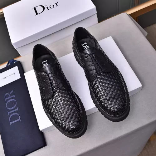 Cheap Christian Dior Leather Shoes For Men #1285338 Replica Wholesale [$112.00 USD] [ITEM#1285338] on Replica Christian Dior Leather Shoes