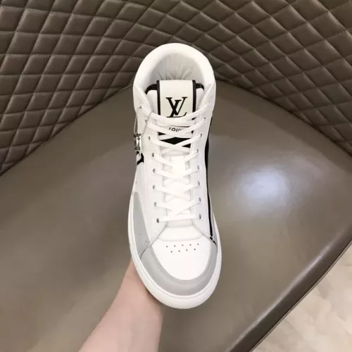 Cheap Louis Vuitton High Tops Shoes For Men #1285354 Replica Wholesale [$76.00 USD] [ITEM#1285354] on Replica Louis Vuitton High Tops Shoes