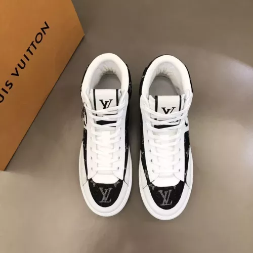 Cheap Louis Vuitton High Tops Shoes For Men #1285356 Replica Wholesale [$76.00 USD] [ITEM#1285356] on Replica Louis Vuitton High Tops Shoes