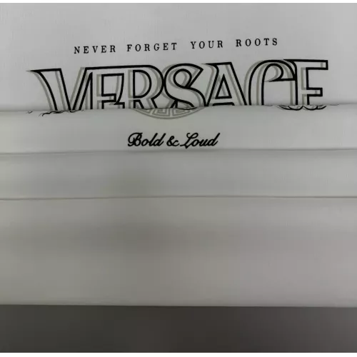 Cheap Versace T-Shirts Long Sleeved For Unisex #1285393 Replica Wholesale [$42.00 USD] [ITEM#1285393] on Replica Versace T-Shirts