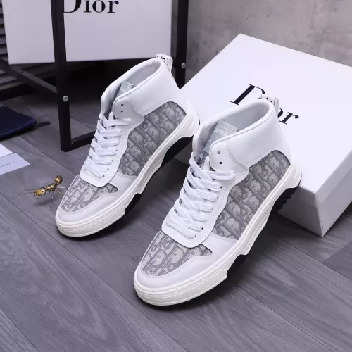 Cheap Christian Dior High Top Shoes For Men #1285430 Replica Wholesale [$80.00 USD] [ITEM#1285430] on Replica Christian Dior High Top Shoes