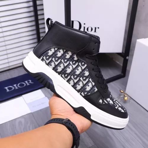 Cheap Christian Dior High Top Shoes For Men #1285431 Replica Wholesale [$80.00 USD] [ITEM#1285431] on Replica Christian Dior High Top Shoes