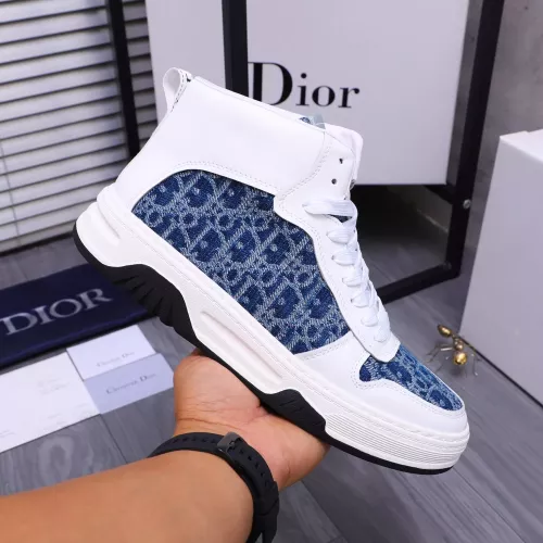 Cheap Christian Dior High Top Shoes For Men #1285432 Replica Wholesale [$80.00 USD] [ITEM#1285432] on Replica Christian Dior High Top Shoes