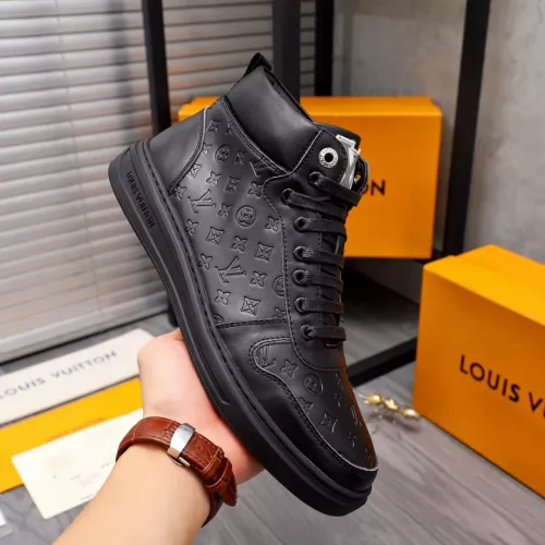 Cheap Louis Vuitton High Tops Shoes For Men #1285435 Replica Wholesale [$72.00 USD] [ITEM#1285435] on Replica Louis Vuitton High Tops Shoes