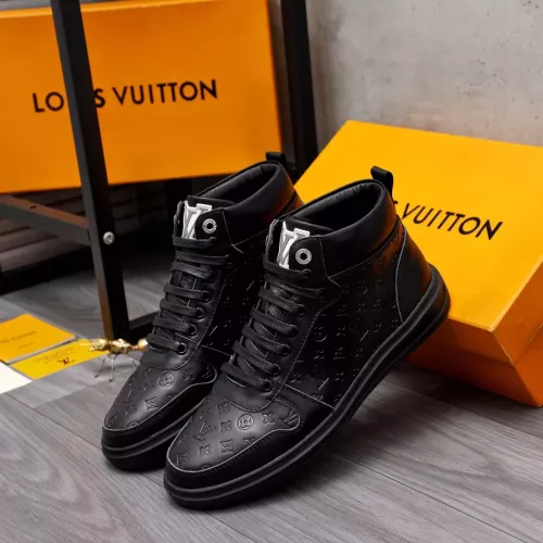 Cheap Louis Vuitton High Tops Shoes For Men #1285435 Replica Wholesale [$72.00 USD] [ITEM#1285435] on Replica Louis Vuitton High Tops Shoes