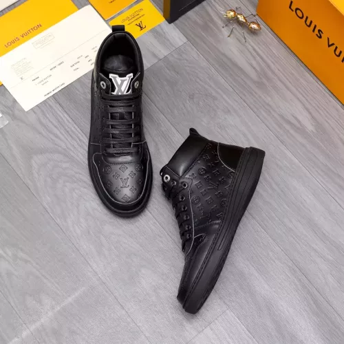 Cheap Louis Vuitton High Tops Shoes For Men #1285435 Replica Wholesale [$72.00 USD] [ITEM#1285435] on Replica Louis Vuitton High Tops Shoes