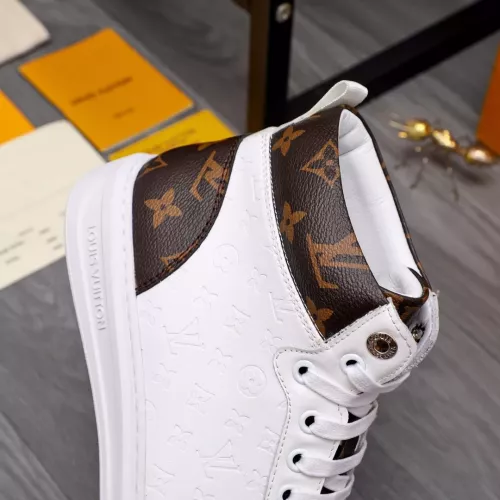 Cheap Louis Vuitton High Tops Shoes For Men #1285436 Replica Wholesale [$72.00 USD] [ITEM#1285436] on Replica Louis Vuitton High Tops Shoes