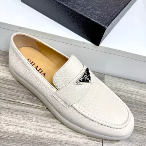 Cheap Prada Leather Shoes For Men #1285513 Replica Wholesale [$102.00 USD] [ITEM#1285513] on Replica Prada Leather Shoes