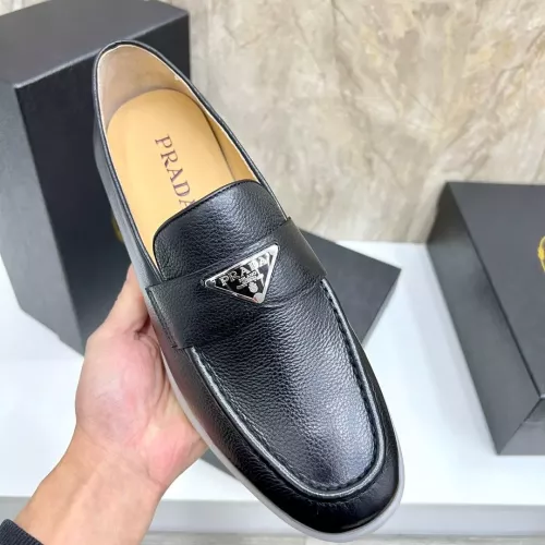 Cheap Prada Leather Shoes For Men #1285517 Replica Wholesale [$102.00 USD] [ITEM#1285517] on Replica Prada Leather Shoes