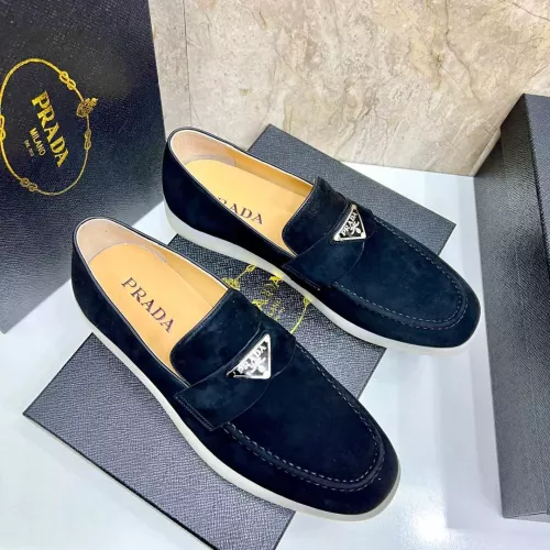 Cheap Prada Leather Shoes For Men #1285523 Replica Wholesale [$102.00 USD] [ITEM#1285523] on Replica Prada Leather Shoes