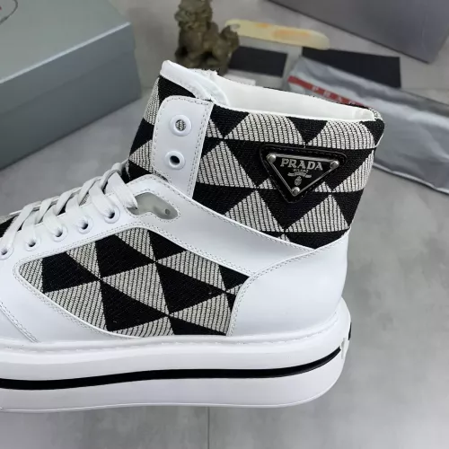 Cheap Prada High Top Shoes For Men #1285537 Replica Wholesale [$108.00 USD] [ITEM#1285537] on Replica Prada High Top Shoes