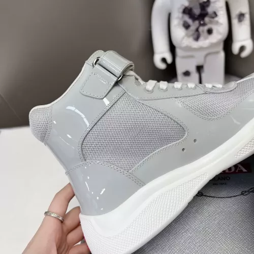 Cheap Prada High Top Shoes For Men #1285541 Replica Wholesale [$122.00 USD] [ITEM#1285541] on Replica Prada High Top Shoes