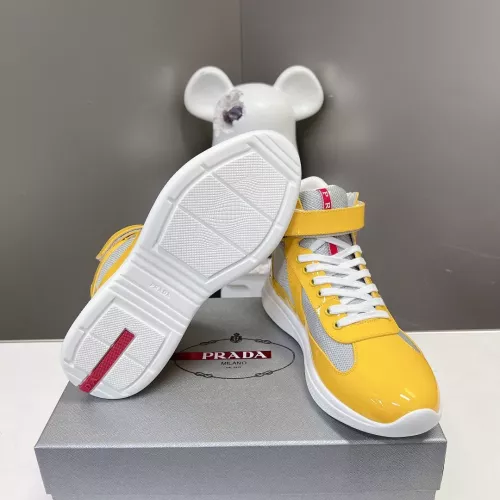 Cheap Prada High Top Shoes For Women #1285546 Replica Wholesale [$122.00 USD] [ITEM#1285546] on Replica Prada High Top Shoes