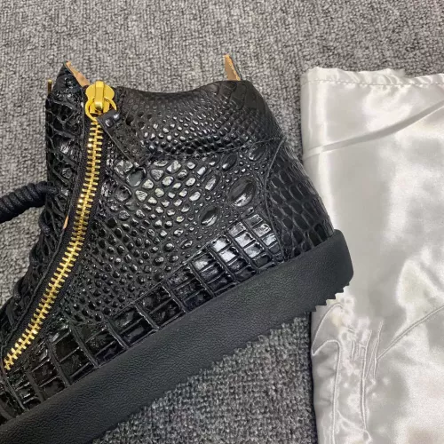 Cheap Giuseppe Zanotti High Tops Shoes For Women #1285571 Replica Wholesale [$102.00 USD] [ITEM#1285571] on Replica Giuseppe Zanotti High Tops Shoes