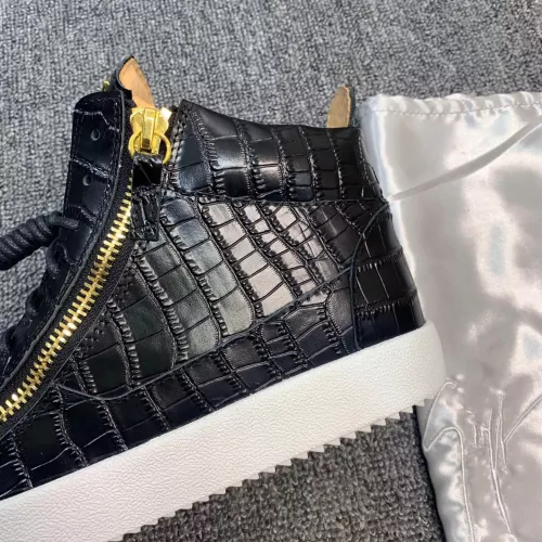 Cheap Giuseppe Zanotti High Tops Shoes For Men #1285572 Replica Wholesale [$102.00 USD] [ITEM#1285572] on Replica Giuseppe Zanotti High Tops Shoes