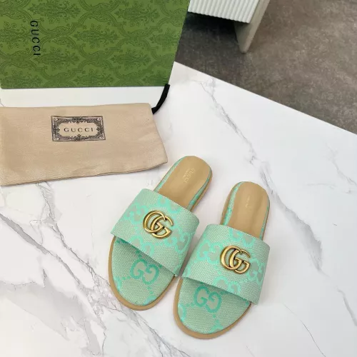 Cheap Gucci Slippers For Women #1285596 Replica Wholesale [$82.00 USD] [ITEM#1285596] on Replica Gucci Slippers