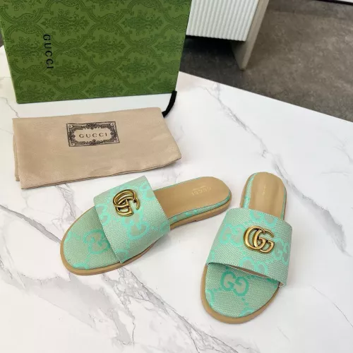 Cheap Gucci Slippers For Women #1285596 Replica Wholesale [$82.00 USD] [ITEM#1285596] on Replica Gucci Slippers