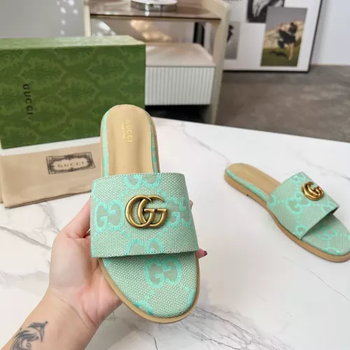 Cheap Gucci Slippers For Women #1285596 Replica Wholesale [$82.00 USD] [ITEM#1285596] on Replica Gucci Slippers