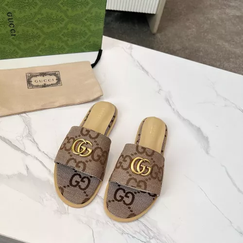 Cheap Gucci Slippers For Women #1285597 Replica Wholesale [$82.00 USD] [ITEM#1285597] on Replica Gucci Slippers