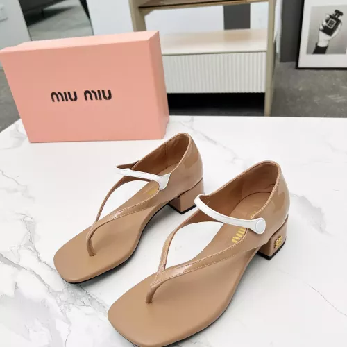 Cheap MIU MIU Sandal For Women #1285622 Replica Wholesale [$80.00 USD] [ITEM#1285622] on Replica MIU MIU Sandal