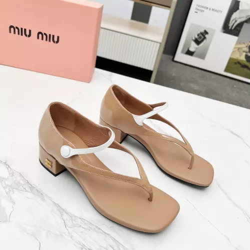 Cheap MIU MIU Sandal For Women #1285622 Replica Wholesale [$80.00 USD] [ITEM#1285622] on Replica MIU MIU Sandal