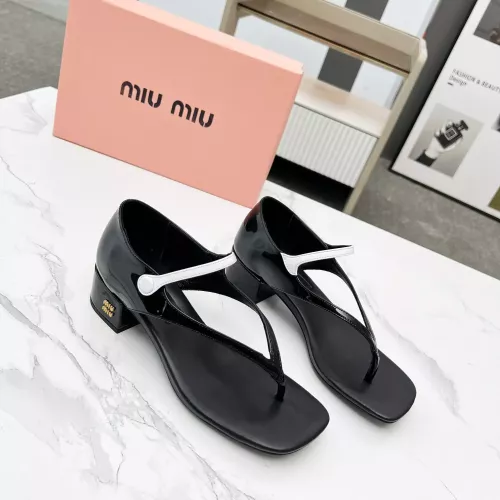 Cheap MIU MIU Sandal For Women #1285625 Replica Wholesale [$80.00 USD] [ITEM#1285625] on Replica MIU MIU Sandal