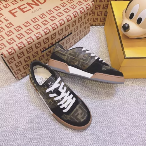 Cheap Fendi Casual Shoes For Men #1285631 Replica Wholesale [$115.00 USD] [ITEM#1285631] on Replica Fendi Casual Shoes