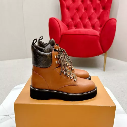 Cheap Louis Vuitton Boots For Women #1285640 Replica Wholesale [$135.00 USD] [ITEM#1285640] on Replica Louis Vuitton Boots