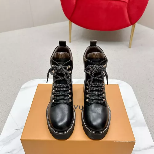 Cheap Louis Vuitton Boots For Women #1285642 Replica Wholesale [$135.00 USD] [ITEM#1285642] on Replica Louis Vuitton Boots