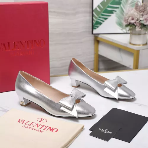 Cheap Valentino High-Heeled Shoes For Women #1285663 Replica Wholesale [$112.00 USD] [ITEM#1285663] on Replica Valentino High-Heeled Shoes