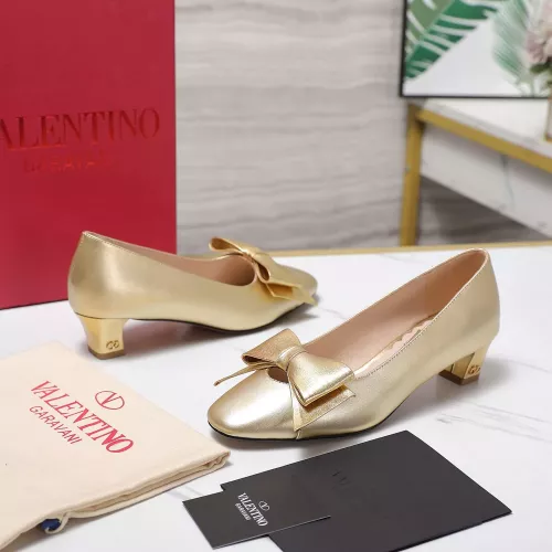 Cheap Valentino High-Heeled Shoes For Women #1285665 Replica Wholesale [$112.00 USD] [ITEM#1285665] on Replica Valentino High-Heeled Shoes