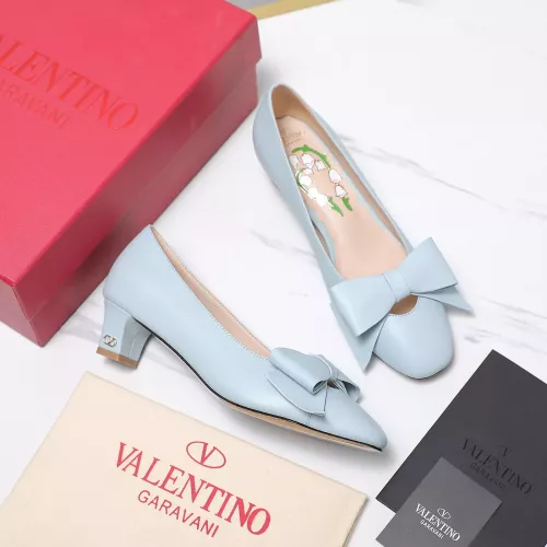 Cheap Valentino High-Heeled Shoes For Women #1285667 Replica Wholesale [$112.00 USD] [ITEM#1285667] on Replica Valentino High-Heeled Shoes