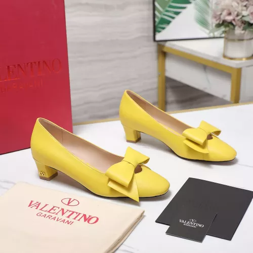 Cheap Valentino High-Heeled Shoes For Women #1285670 Replica Wholesale [$112.00 USD] [ITEM#1285670] on Replica Valentino High-Heeled Shoes