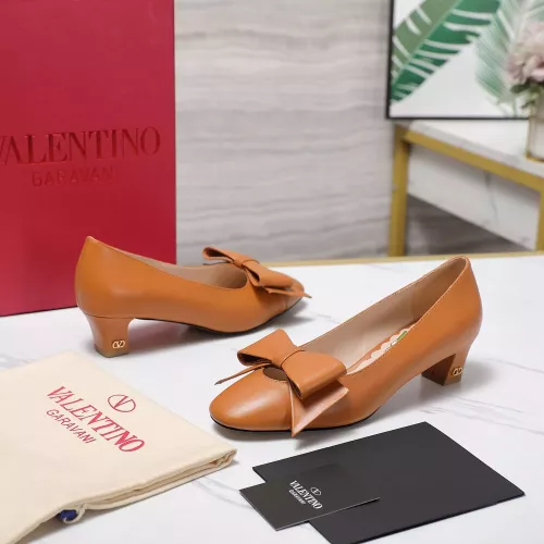 Cheap Valentino High-Heeled Shoes For Women #1285671 Replica Wholesale [$112.00 USD] [ITEM#1285671] on Replica Valentino High-Heeled Shoes