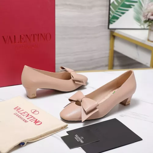 Cheap Valentino High-Heeled Shoes For Women #1285673 Replica Wholesale [$112.00 USD] [ITEM#1285673] on Replica Valentino High-Heeled Shoes