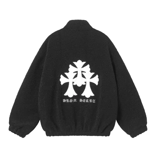 Cheap Chrome Hearts Jackets Long Sleeved For Unisex #1285675 Replica Wholesale [$82.00 USD] [ITEM#1285675] on Replica Chrome Hearts Jackets