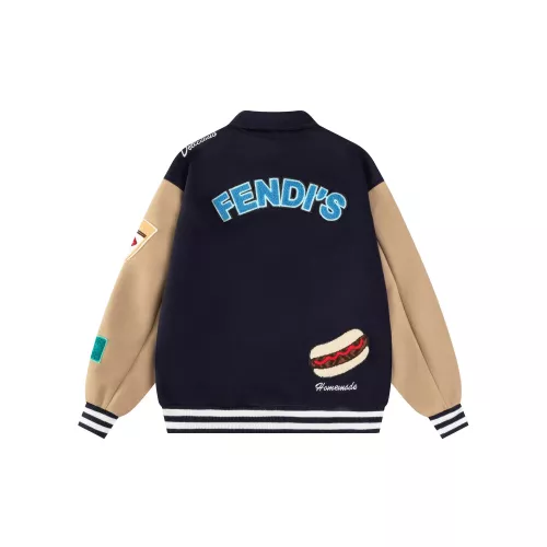 Cheap Fendi Jackets Long Sleeved For Unisex #1285746 Replica Wholesale [$80.00 USD] [ITEM#1285746] on Replica Fendi Jackets