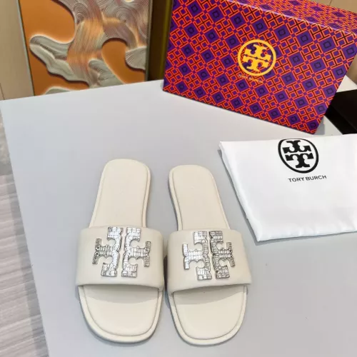 Cheap Tory Burch TB Slippers For Women #1285797 Replica Wholesale [$72.00 USD] [ITEM#1285797] on Replica Tory Burch TB Slippers