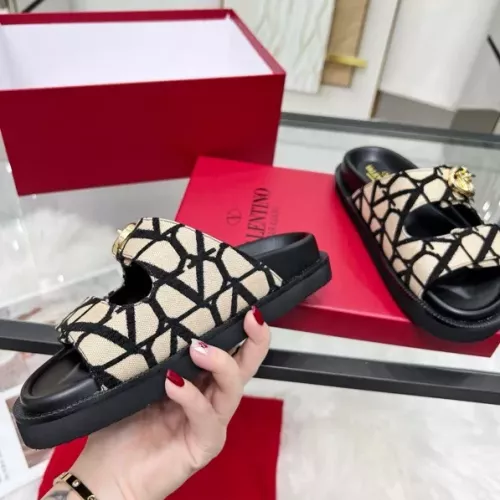 Cheap Valentino Slippers For Women #1285803 Replica Wholesale [$85.00 USD] [ITEM#1285803] on Replica Valentino Slippers